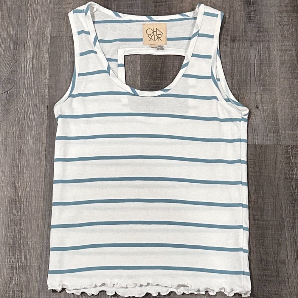💞 New Women’s XS Chaser Striped Tank Top